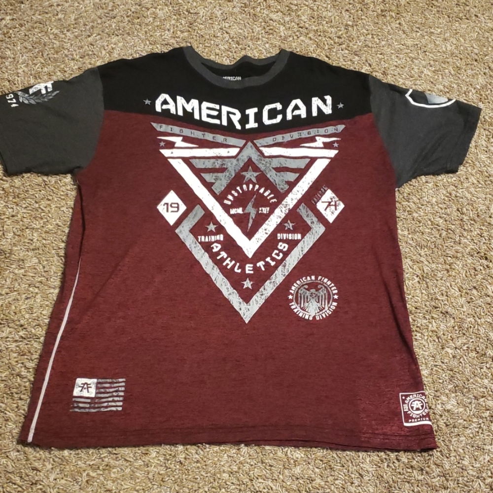 Mens American Fighter t shirt